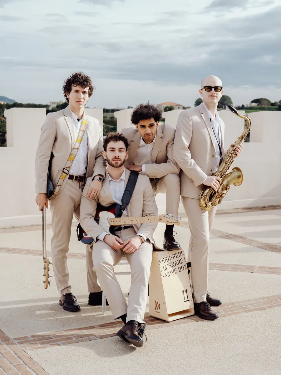 Café Crème band portrait